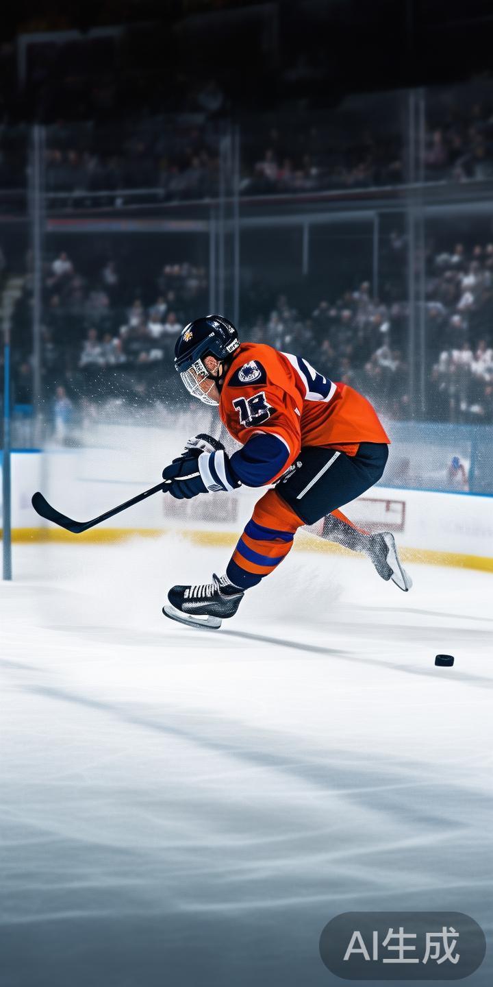 精准的突破路线：成功的突破需要出其不意。许多冰球运